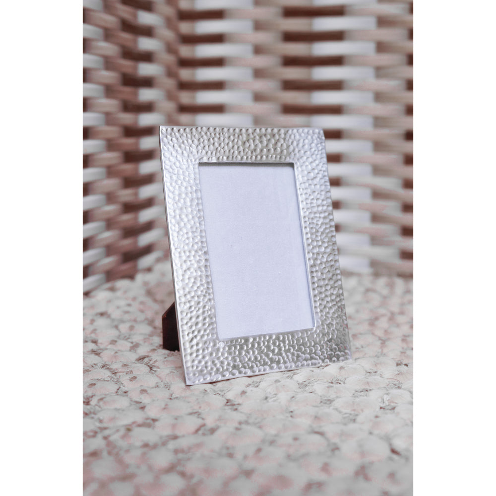 Photo Frame Sliver Hammered