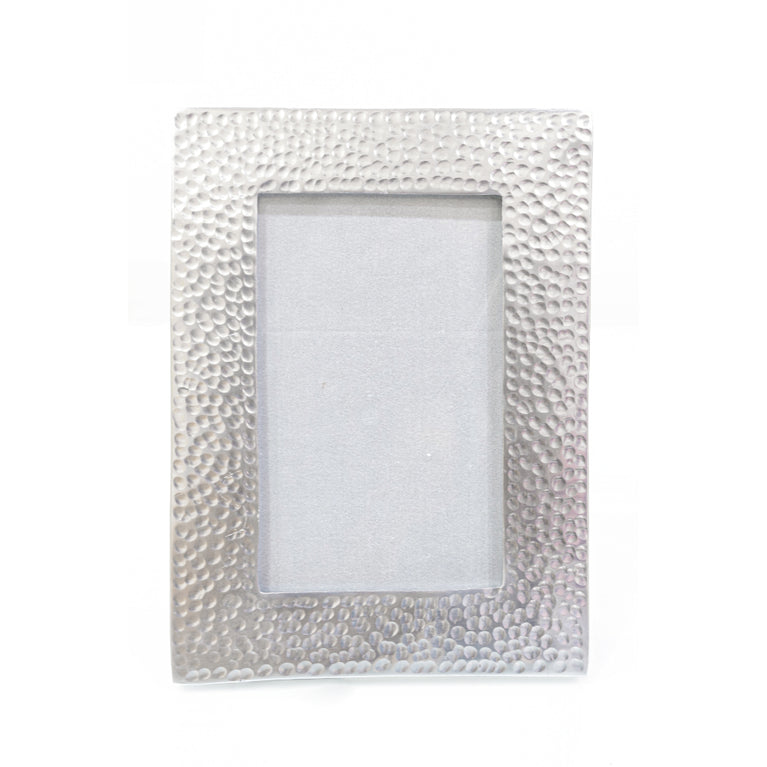 Photo Frame Sliver Hammered