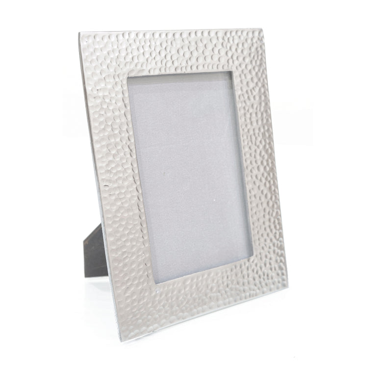 Photo Frame Sliver Hammered