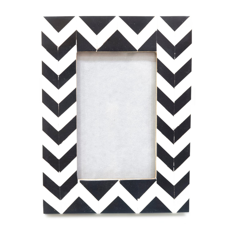 Photo Frame Wood Wave