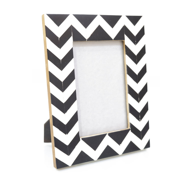 Photo Frame Wood Wave