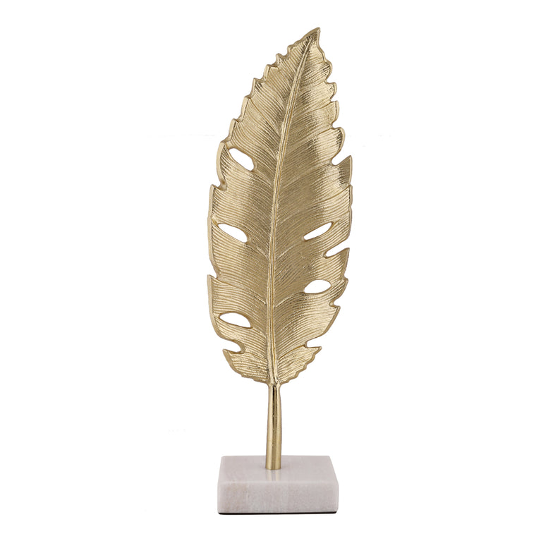 Showpiece Leaf (Golden Color)