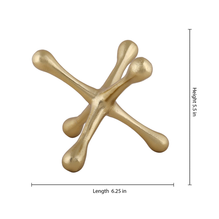 Sculpture Jack Gold For Table Top Décor