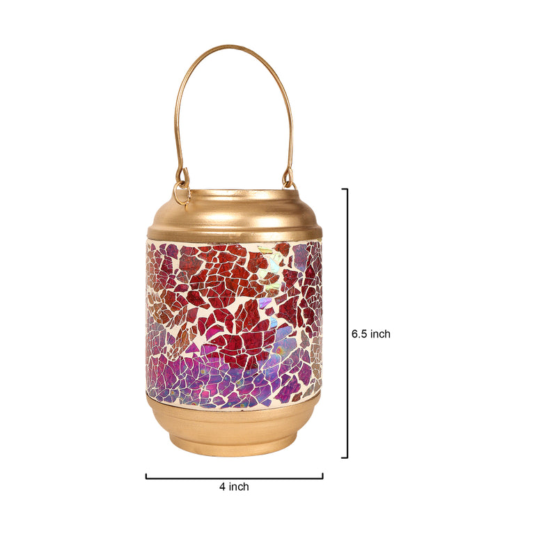 Lantern Golden Red