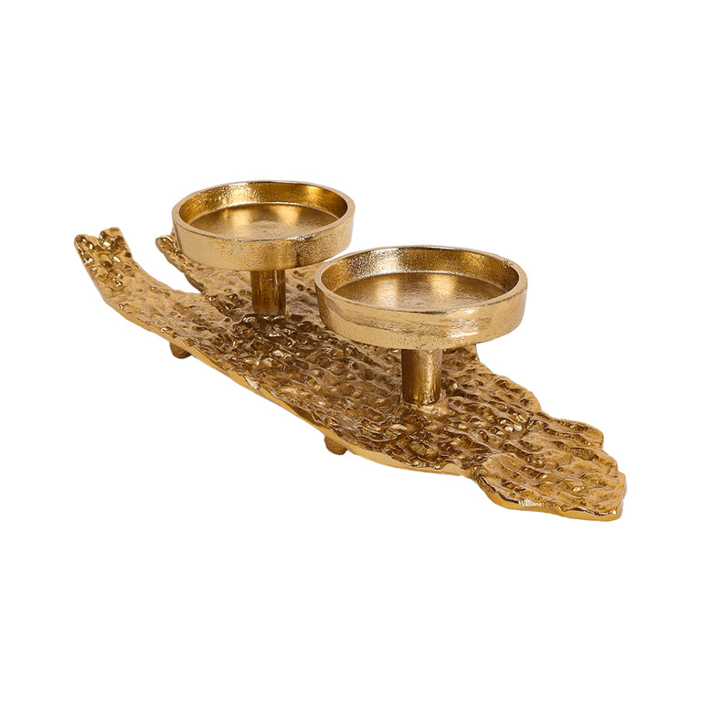 Candle Stand Double Tray