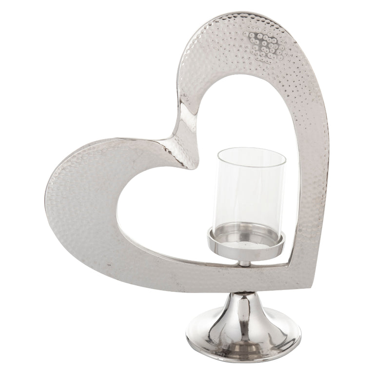 Candle Stand Tilted Heart