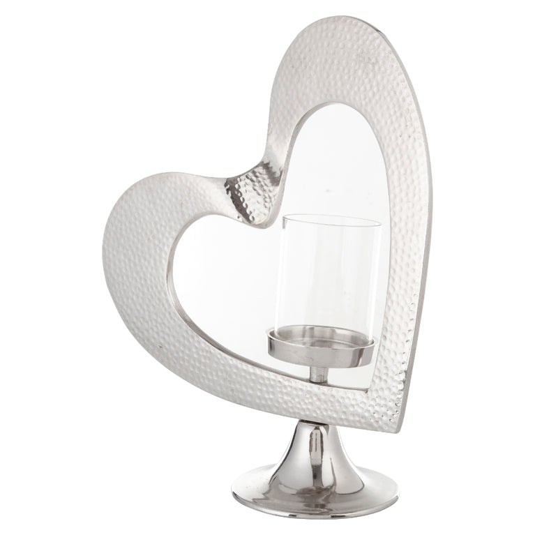 Candle Stand Tilted Heart