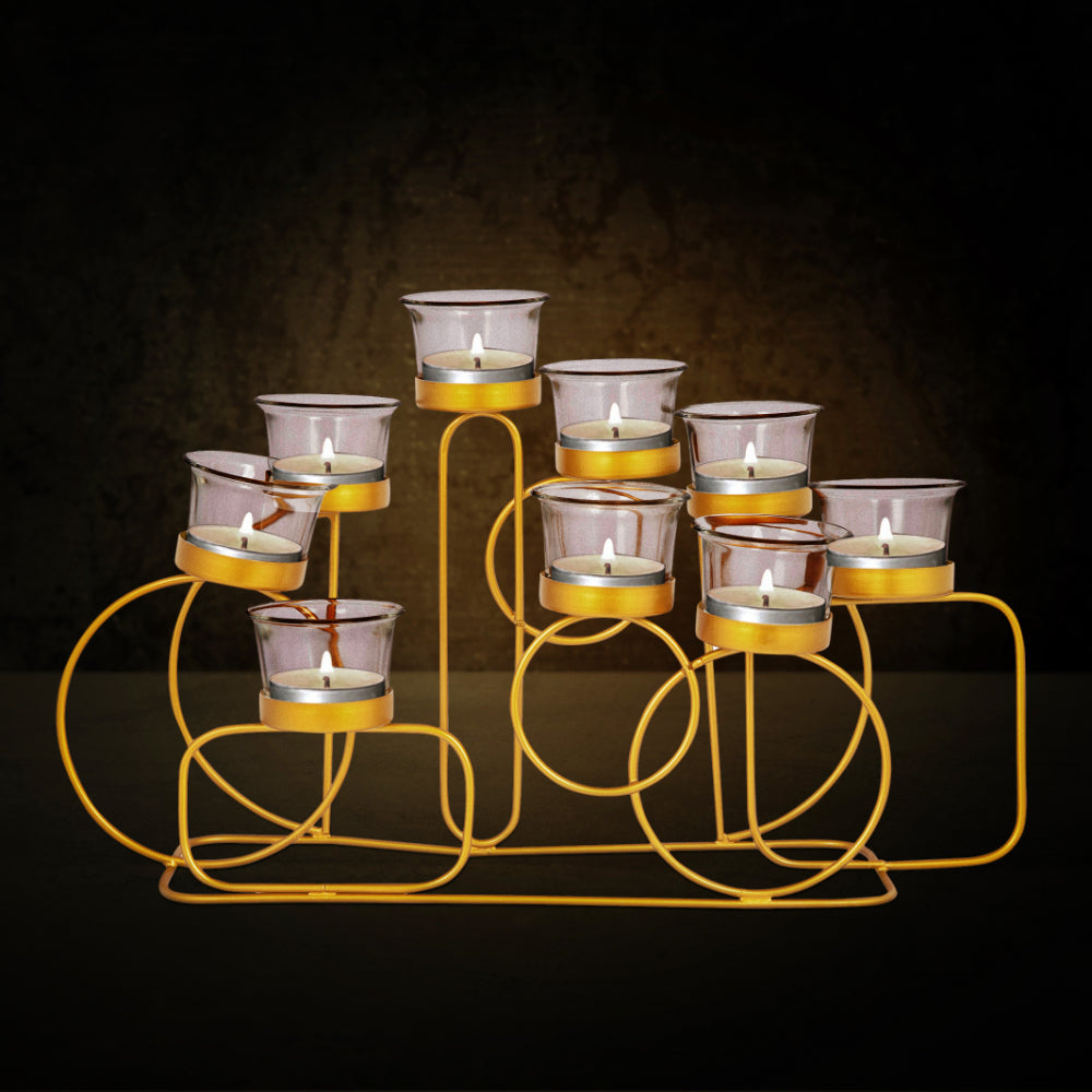 TLH in Geometric Shape For 9 Lights