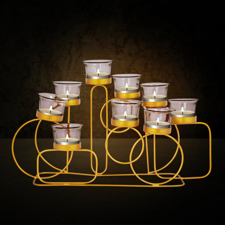 TLH in Geometric Shape For 9 Lights