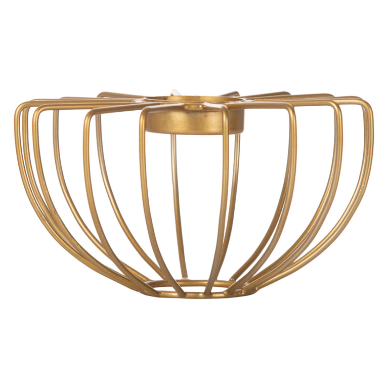 Tea Light Holder Wire (Gold)