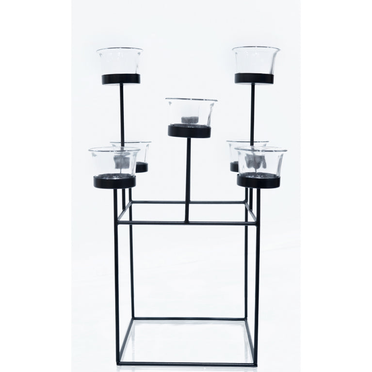Tea Light Holder Vertical 6