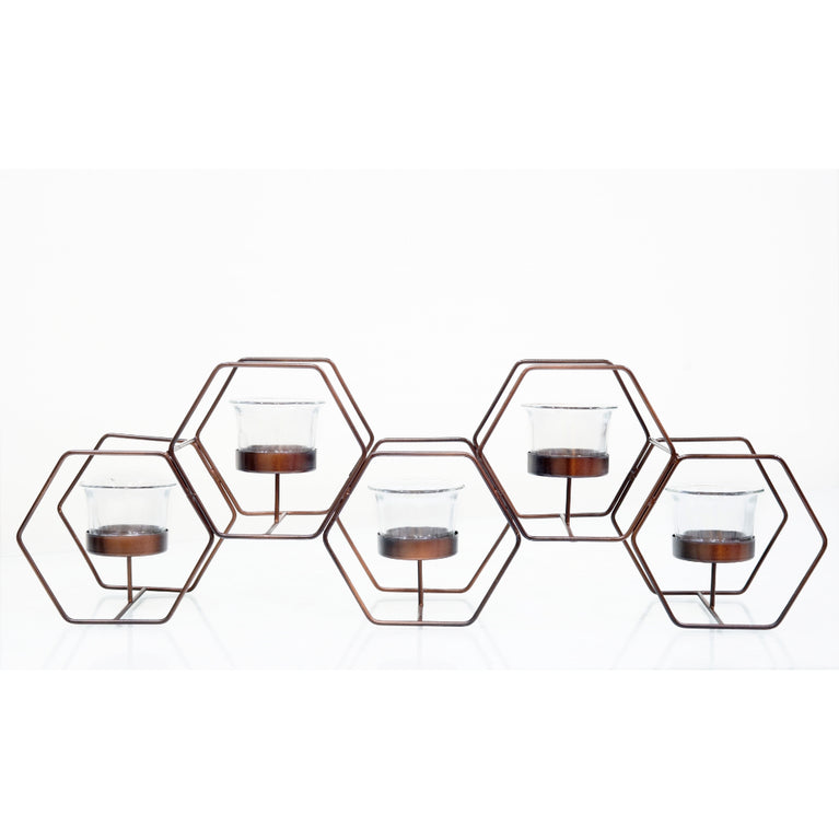Tea Light Holder Honey Comb