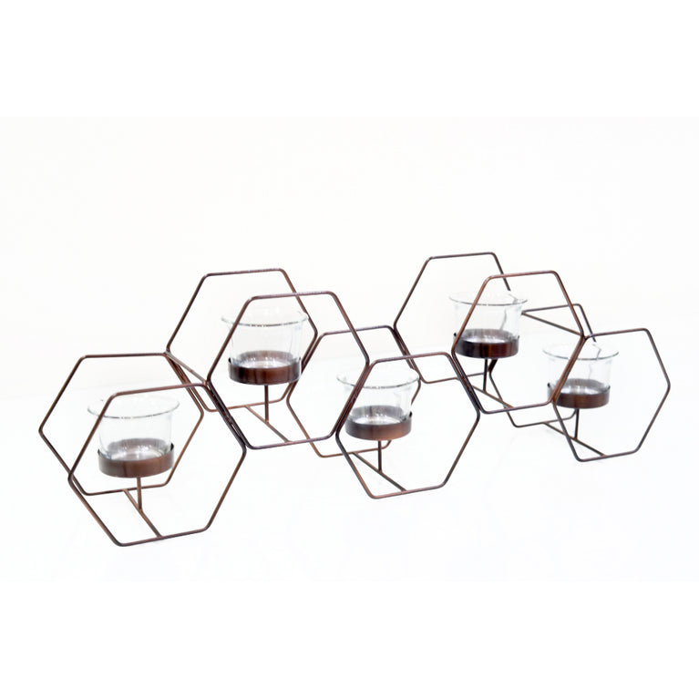 Tea Light Holder Honey Comb