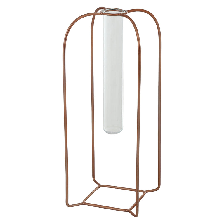 Vertical Shaped Vase With Test Tube