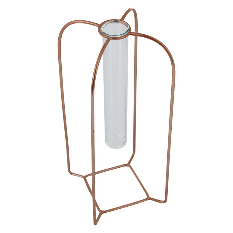 Vertical Shaped Vase With Test Tube