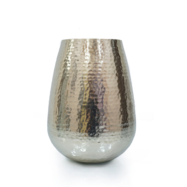 Vase Golden Hammerred Small