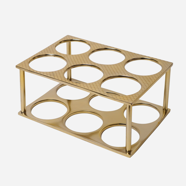 Wine Rack Rectangular 6