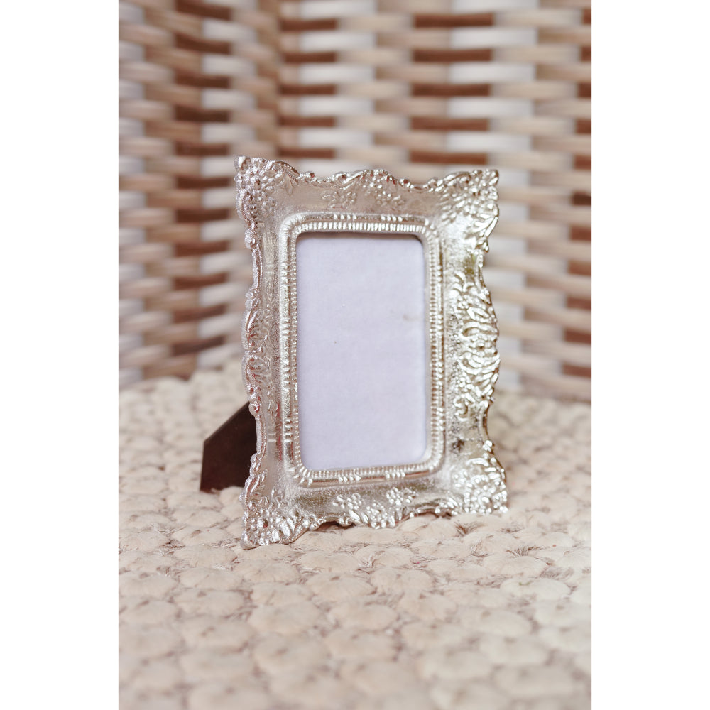 Photo Frame Silver Carving