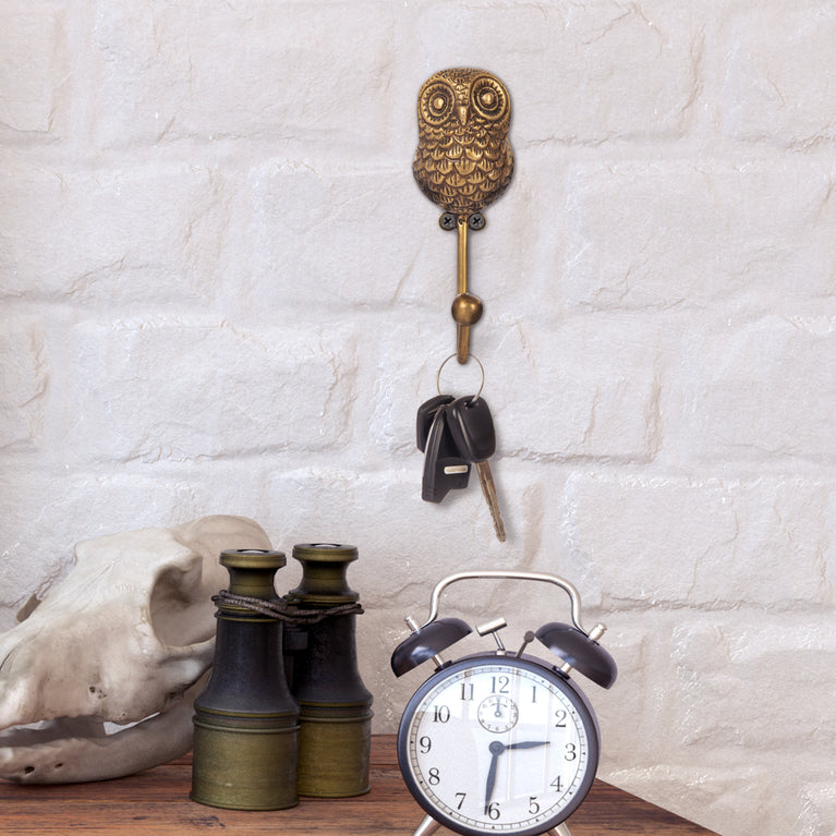 Key Holder Owl Single Hook